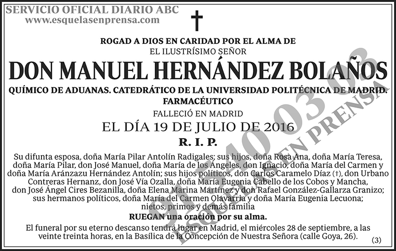 Manuel Hernández Bolaños